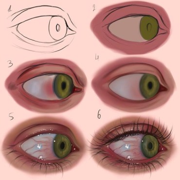 How to draw a super realistic drawing of a green eye - A drawing idea