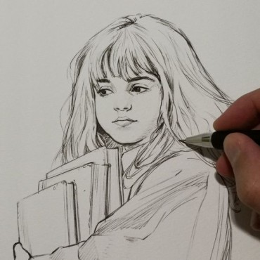 Hermione Granger drawing
